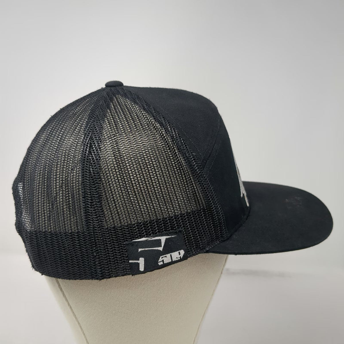 509 Trucker Hat Black One Size Non Ethanol Fueling Your Passion Mesh Snapback