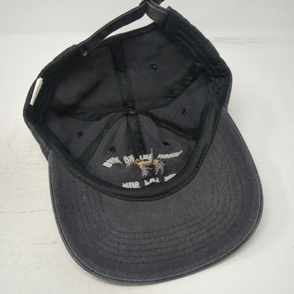 Gray Baseball Cap One Size Back On The Horse Joke Graphic Slideback Novelty Hat