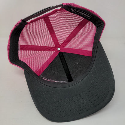 Burks Tractor Snapback Trucker Hat Multi One Size Mesh Back Richardson