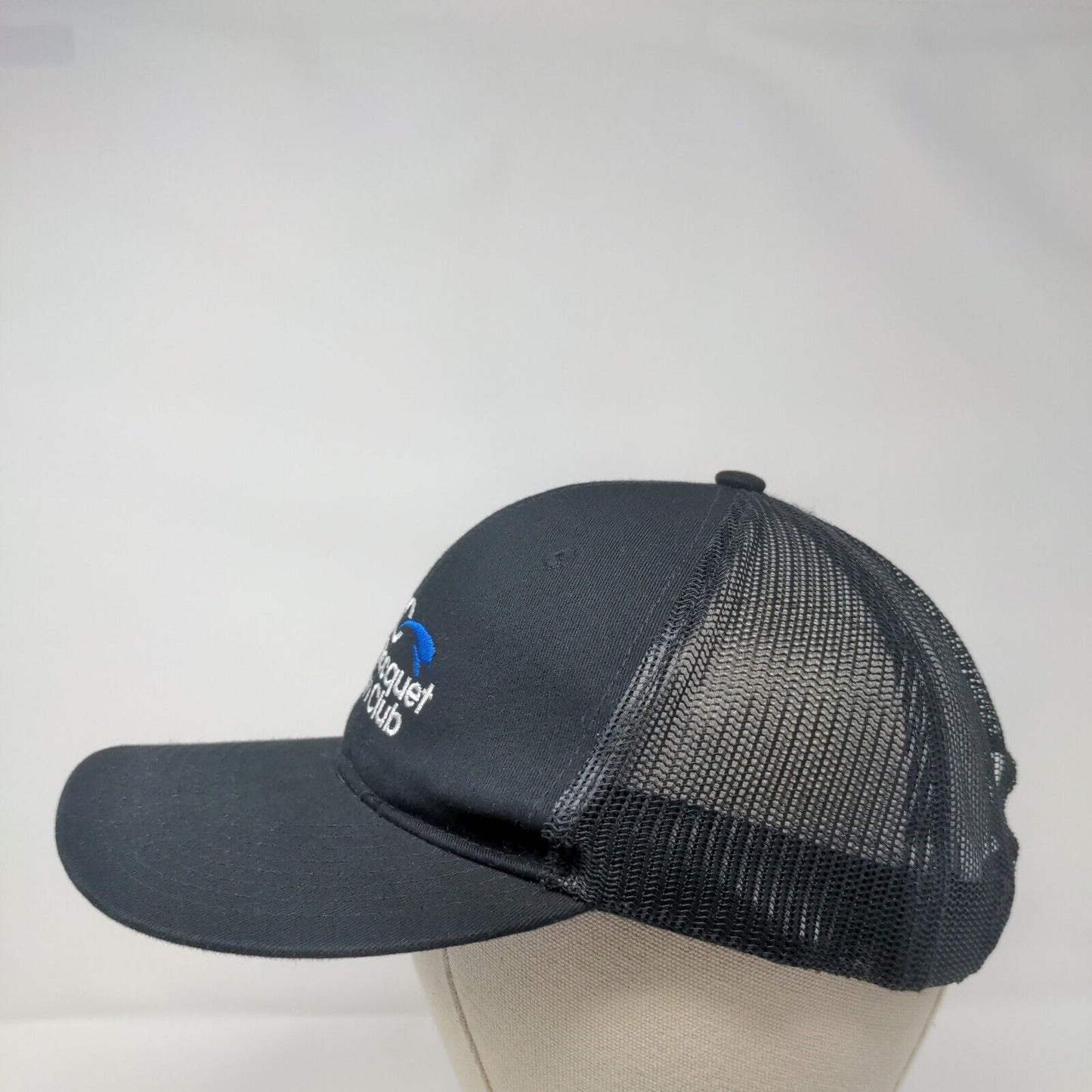 BRSC Boise Racquet and Swim Club Snapback Trucker Hat Black OS Port Authority