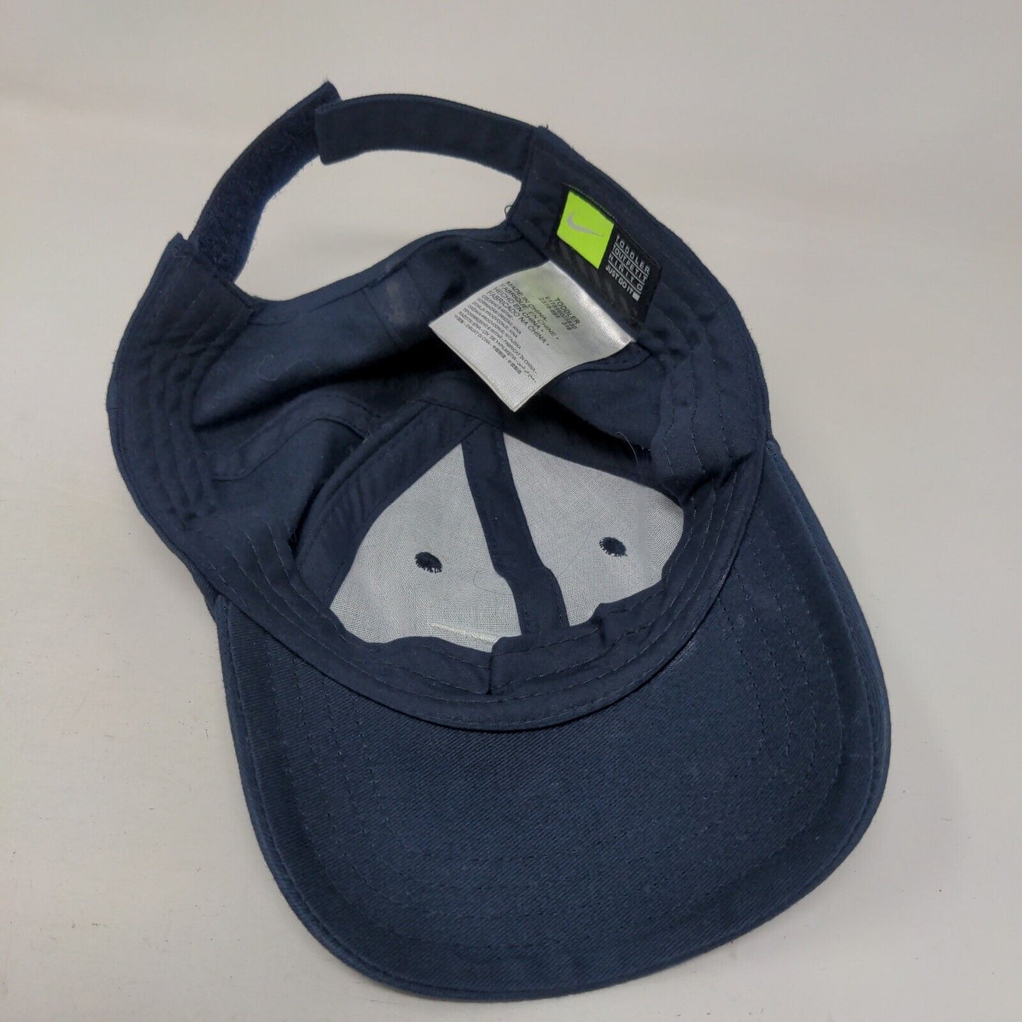 Nike Toddler Strapback Hat Blue One Size Just Do It Embroidered Swoosh Logo