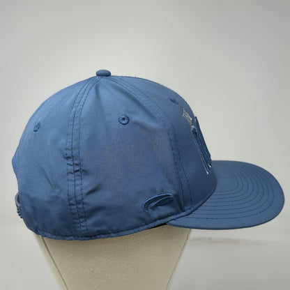 Pukka Snapback Hat Blue One Size The Ranch Steer Skull Performance Golf Cap