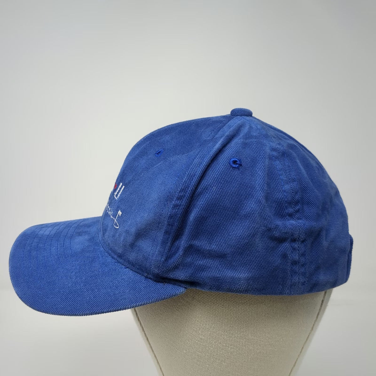 Yupoong Baseball Cap Blue One Size VNA U Charity Golf Classic Hat Adjustable