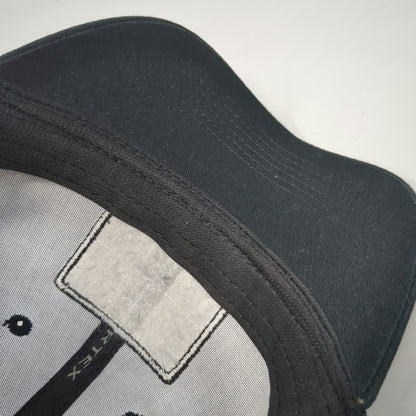 Vortex Trucker Hat Black One Size Mesh Back Snapback Logo Patch Optic Logo