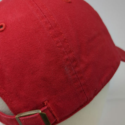 San Francisco 49ers NFL '47 Cap Red One Size Hat Slideback Logo Cotton SF Stitch