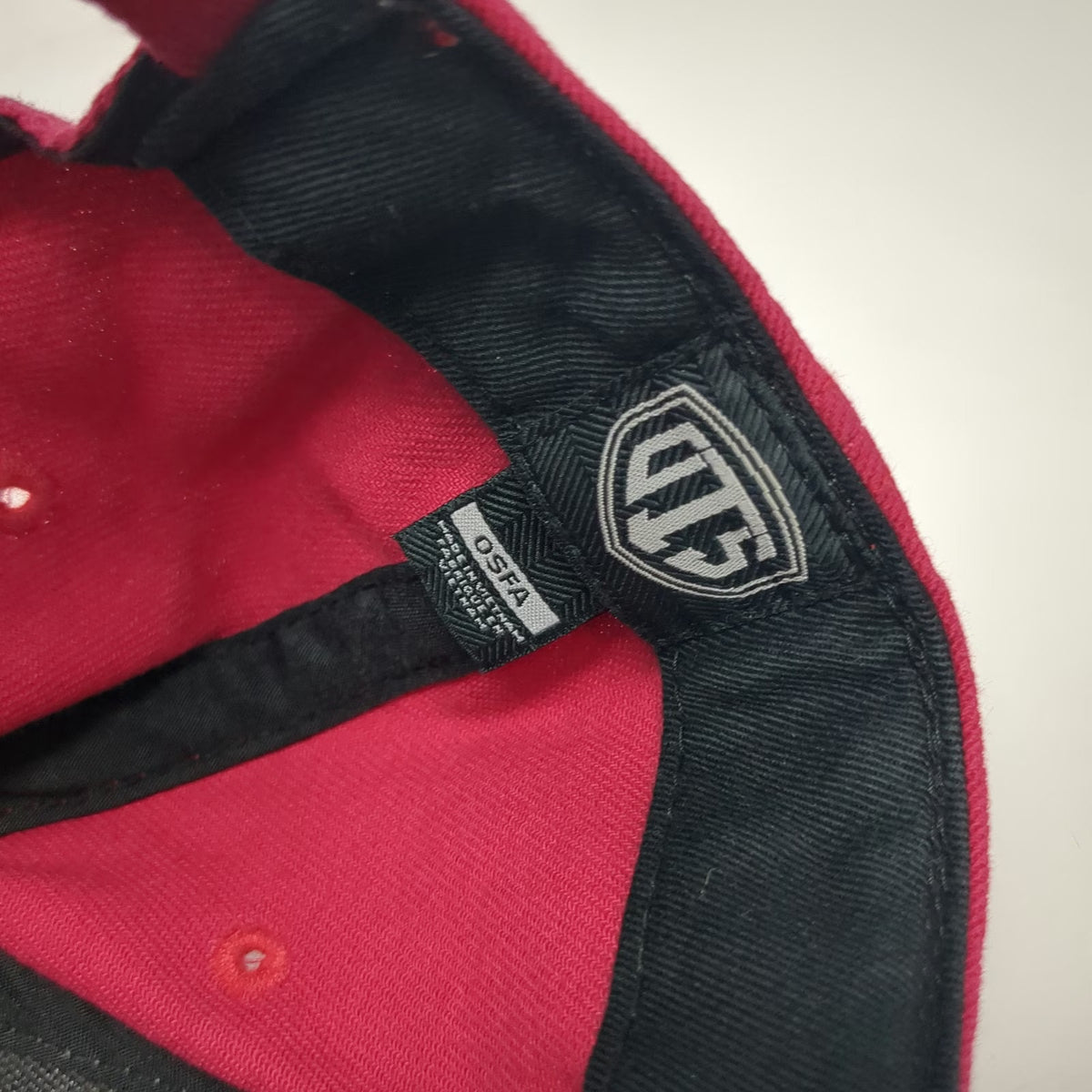 Arizona Cardinals NFL WTS Baseball Cap Red One Size Hat Strapback Front Logo