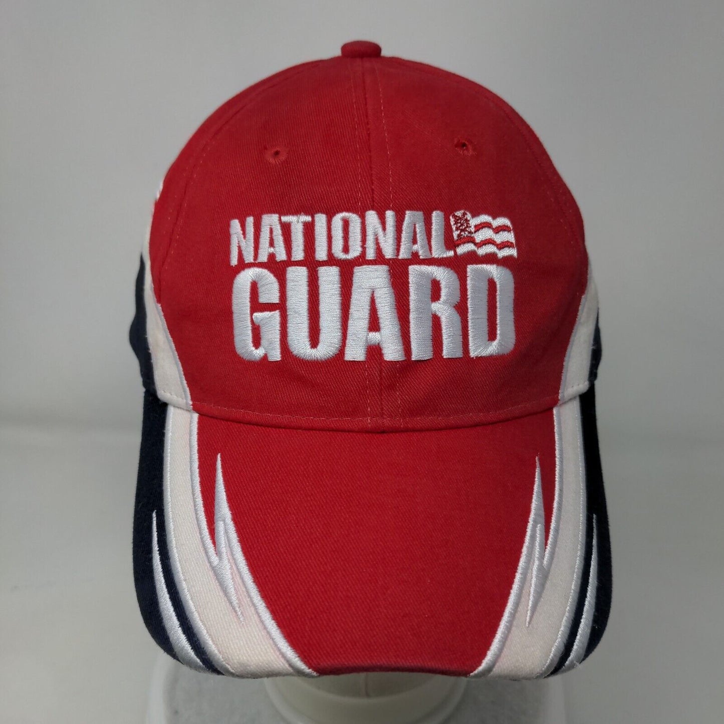National Guard Strapback Hat Multi One Size Adjustable Embroidered