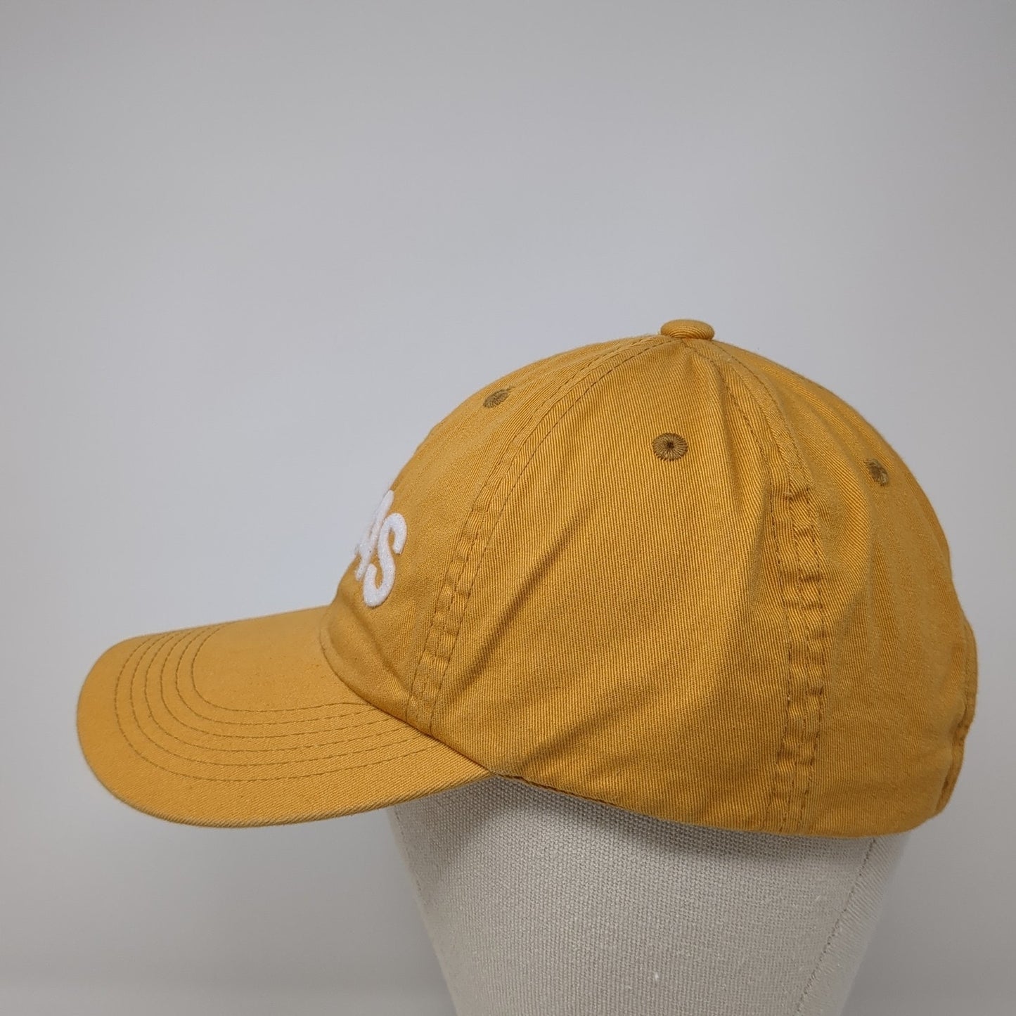 Texas Slideback Baseball Cap Yellow OS Adjustable Embroidered Port Authority