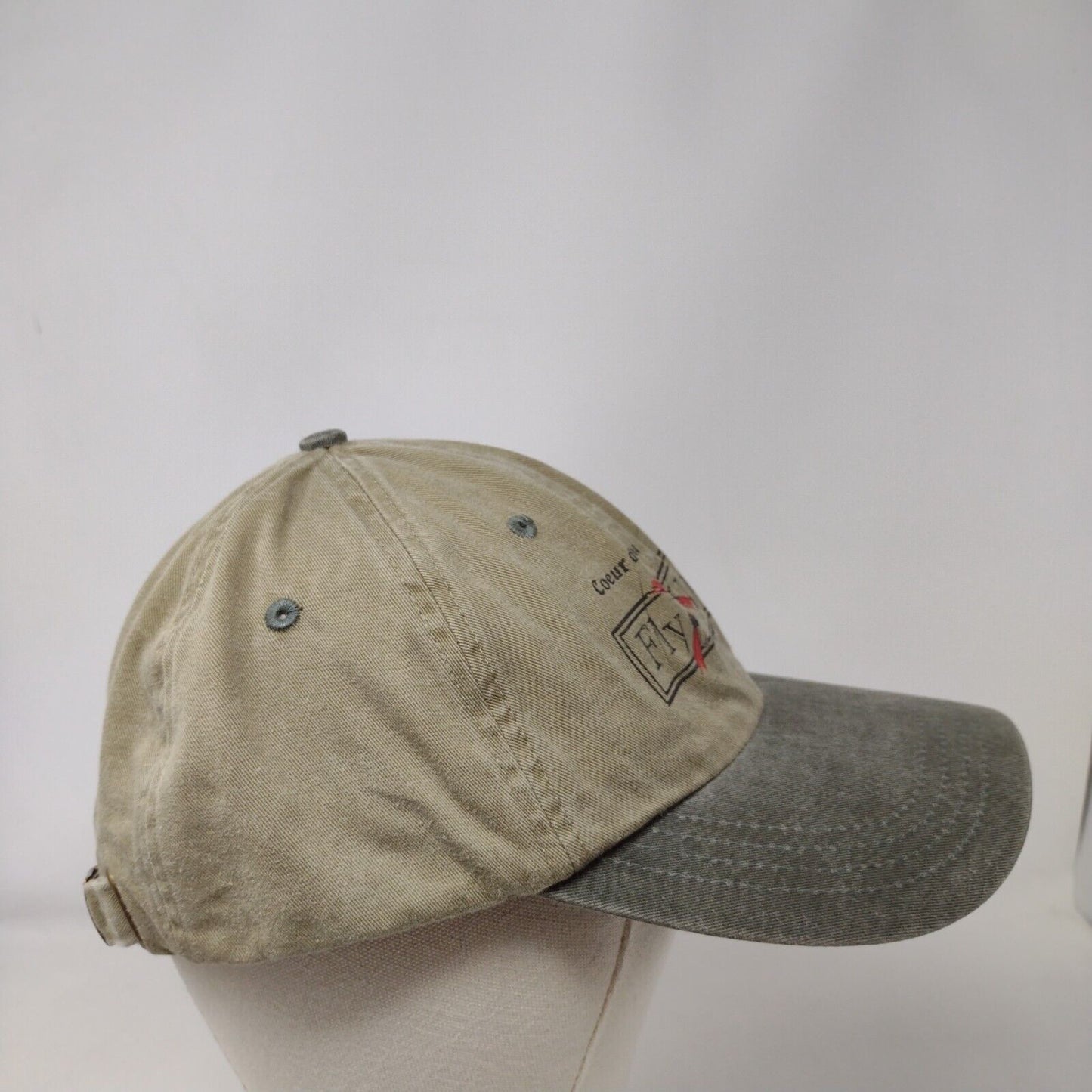 Coeur d' Alene Fly Idaho Slideback Hat Multicolor One Size Adjustable Cameo