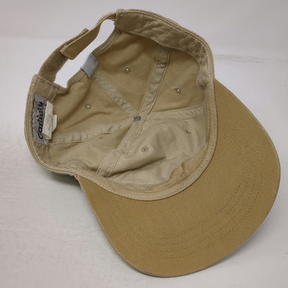 Carhartt Baseball Cap Beige One Size Strapback Embroidered Logo Cotton Hat
