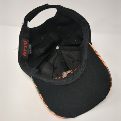 Elk Safaris West Strapback Hat Camo One Size Adjustable Embroidered Otto