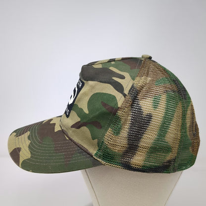 Toyota Trucker Hat Green Camo One Size Mesh Snapback Tundra Pickup Logo Patch