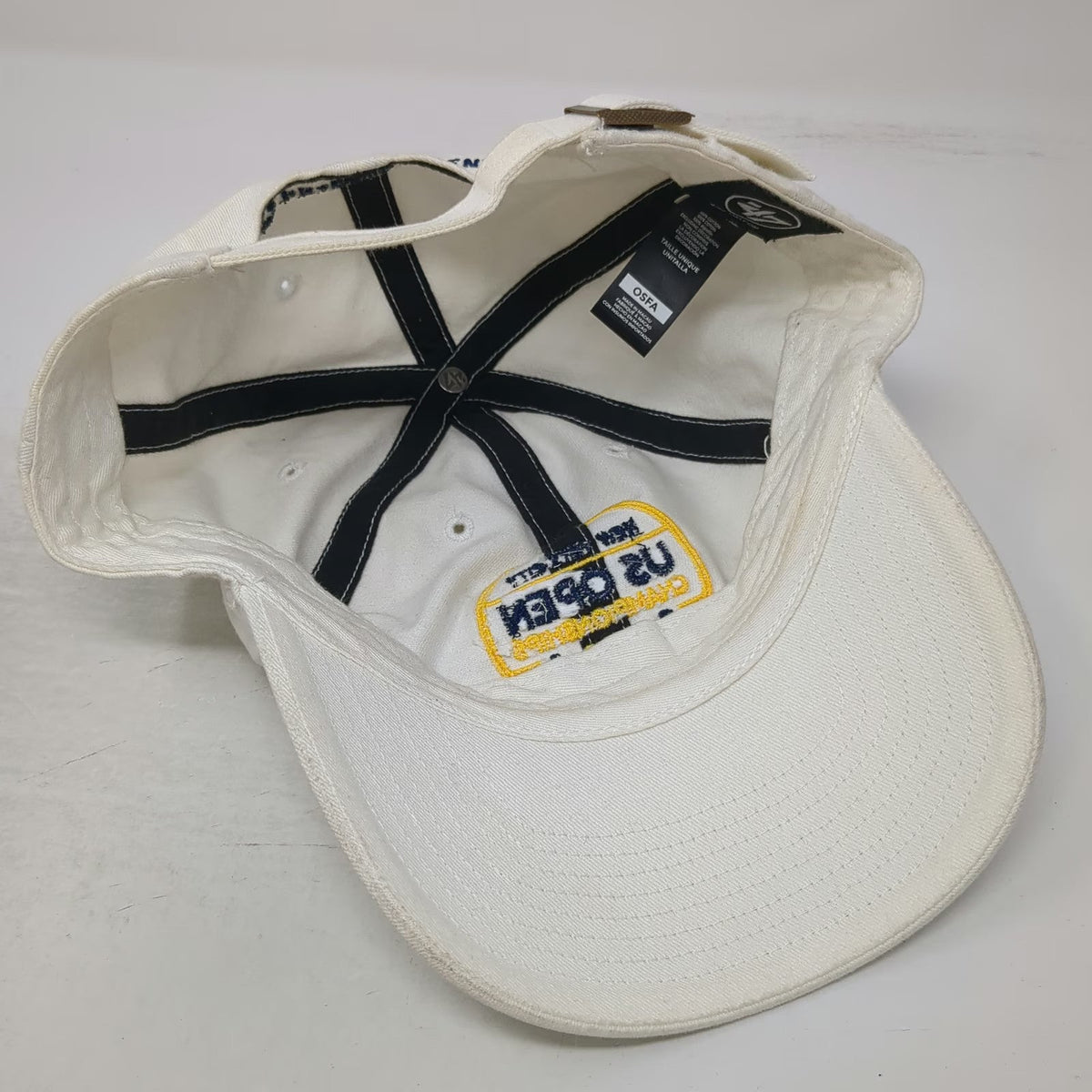 '47 US Open 2013 New York Tennis White One Size Baseball Cap Hat Private Client
