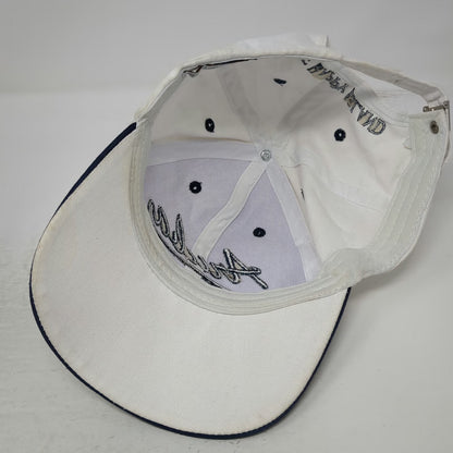 Tropical World Baseball Cap White One Size Aruba Happy Island Palm Tree hat
