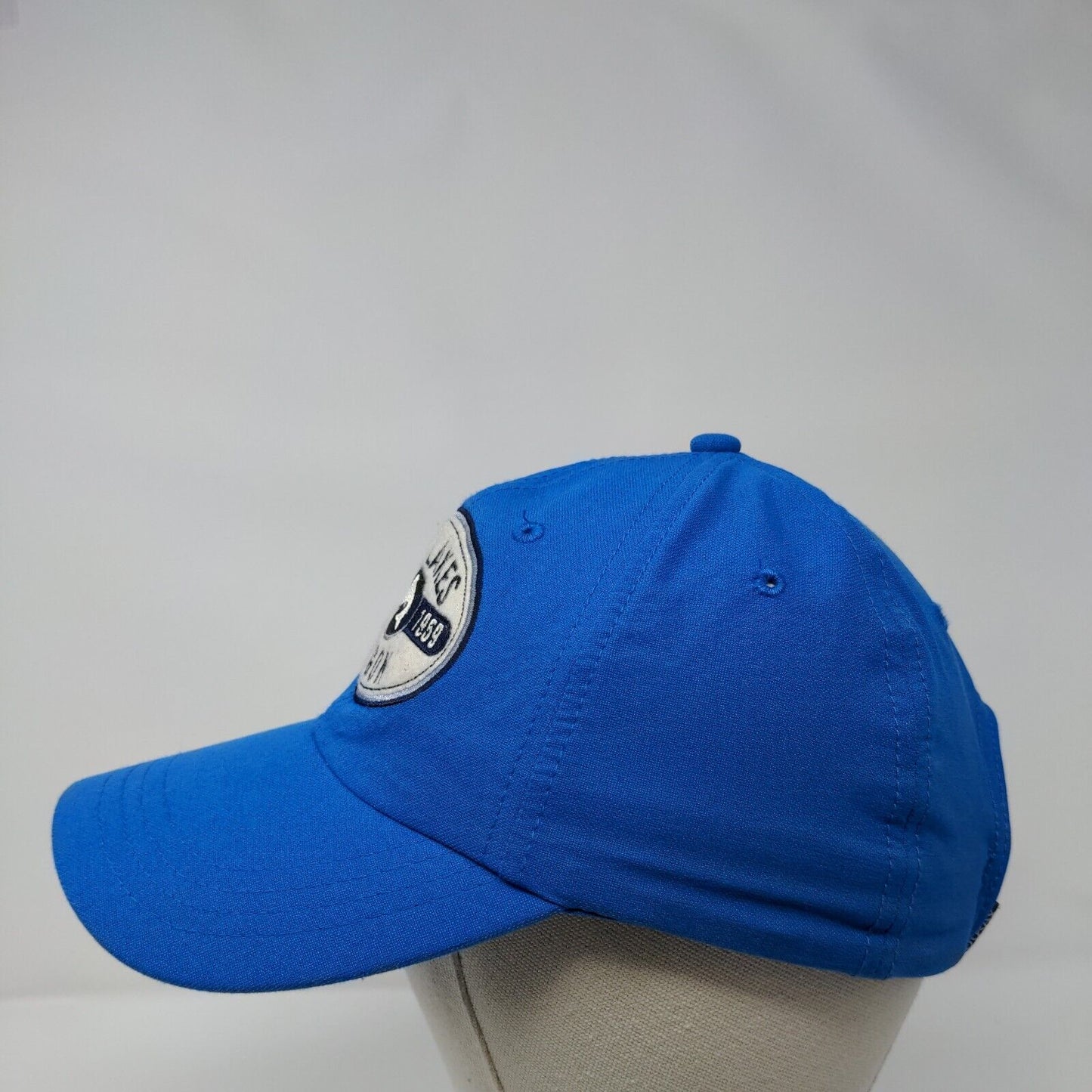 Lava Lakes Oregon Est. 1959 Strapback Hat Blue OS Adjustable Ouray Sports Wear
