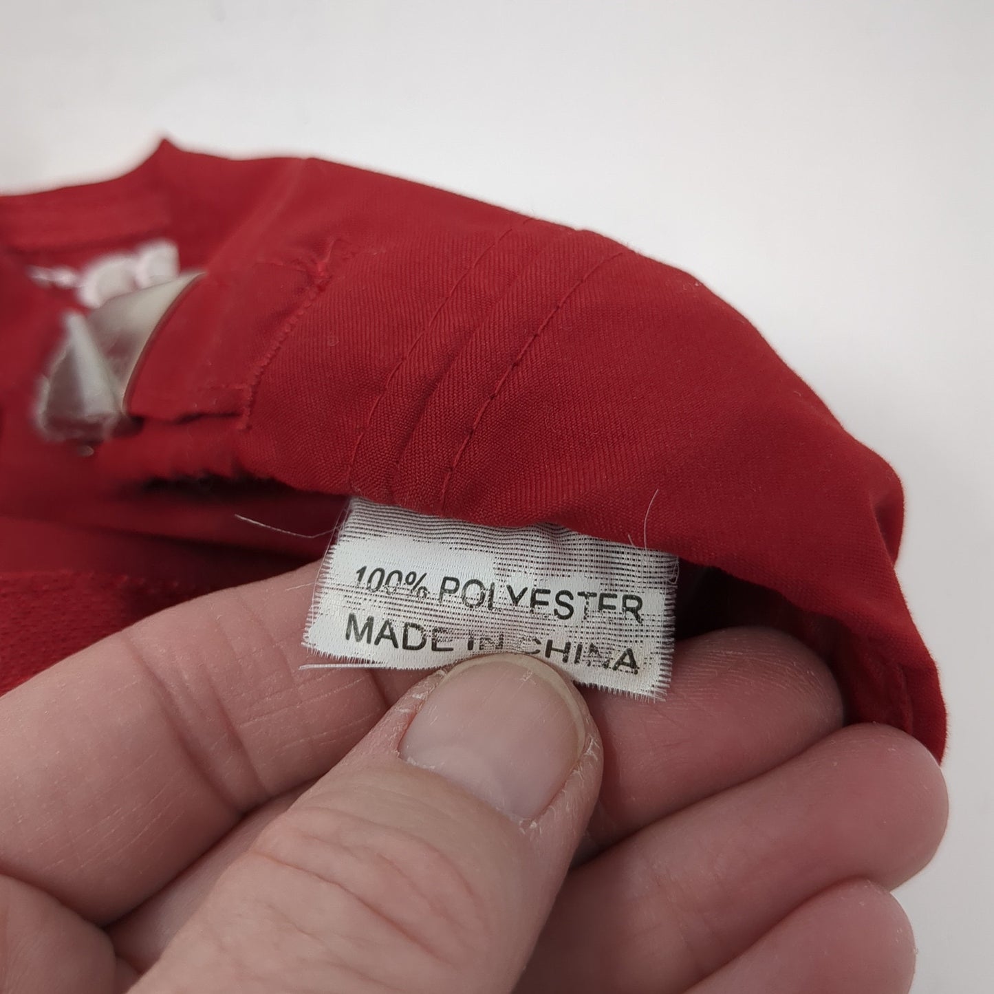 Fly Emirates Slideback Baseball Cap Red One Size Adjustable Embroidered 6 Panel