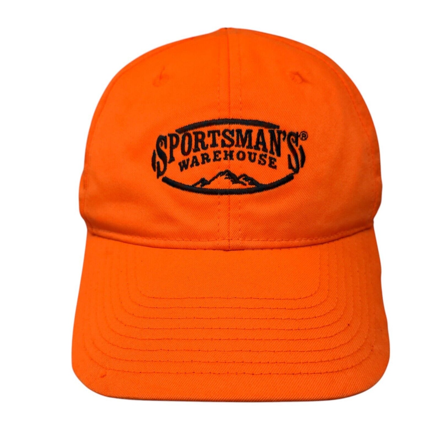 Sportsman's Warehouse Strapback Hat Orange OSFM Solid Outdoor Cap