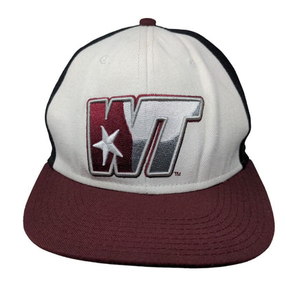 West Texas A&M Fitted Hat Multicolor Size 7 1/8 Embroidered Logo The Game