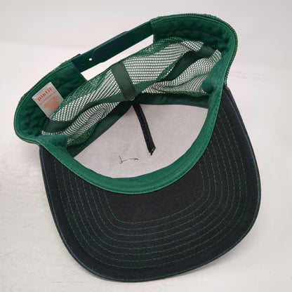 Pistil Trucker Hat One Size Green White Mesh Snapback Pine Tree Hood River Ore
