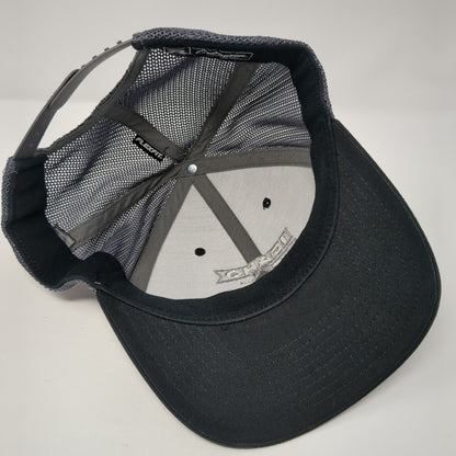 Idaho AF Snapback Trucker Hat Black One Size Adjustable Mesh Back Richardson