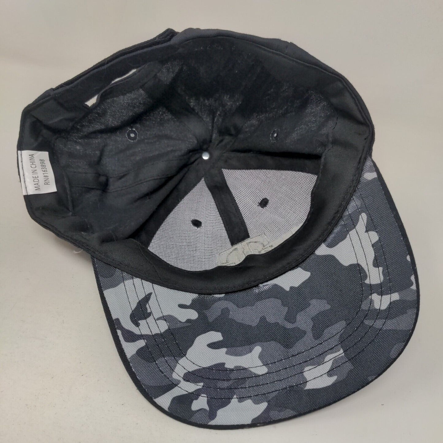 T-Mobile Strapback Hat Black One Size Adjustable Embroidered Patriotic 6 Panel