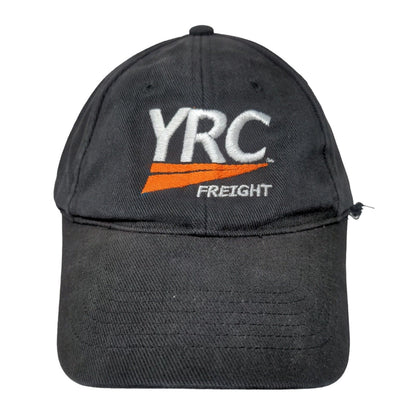 YRC Freight Slideback Hat Black One Size Adjustable Embroidered 6 Panel Anvil