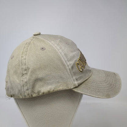 Eagle Crest Cayman Islands Flag Hat Beige One Size Baseball Cap Slideback Cotton