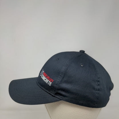 Magicualley Concrete Strapback Hat Blue OS Adjustable Port & Company Cotton