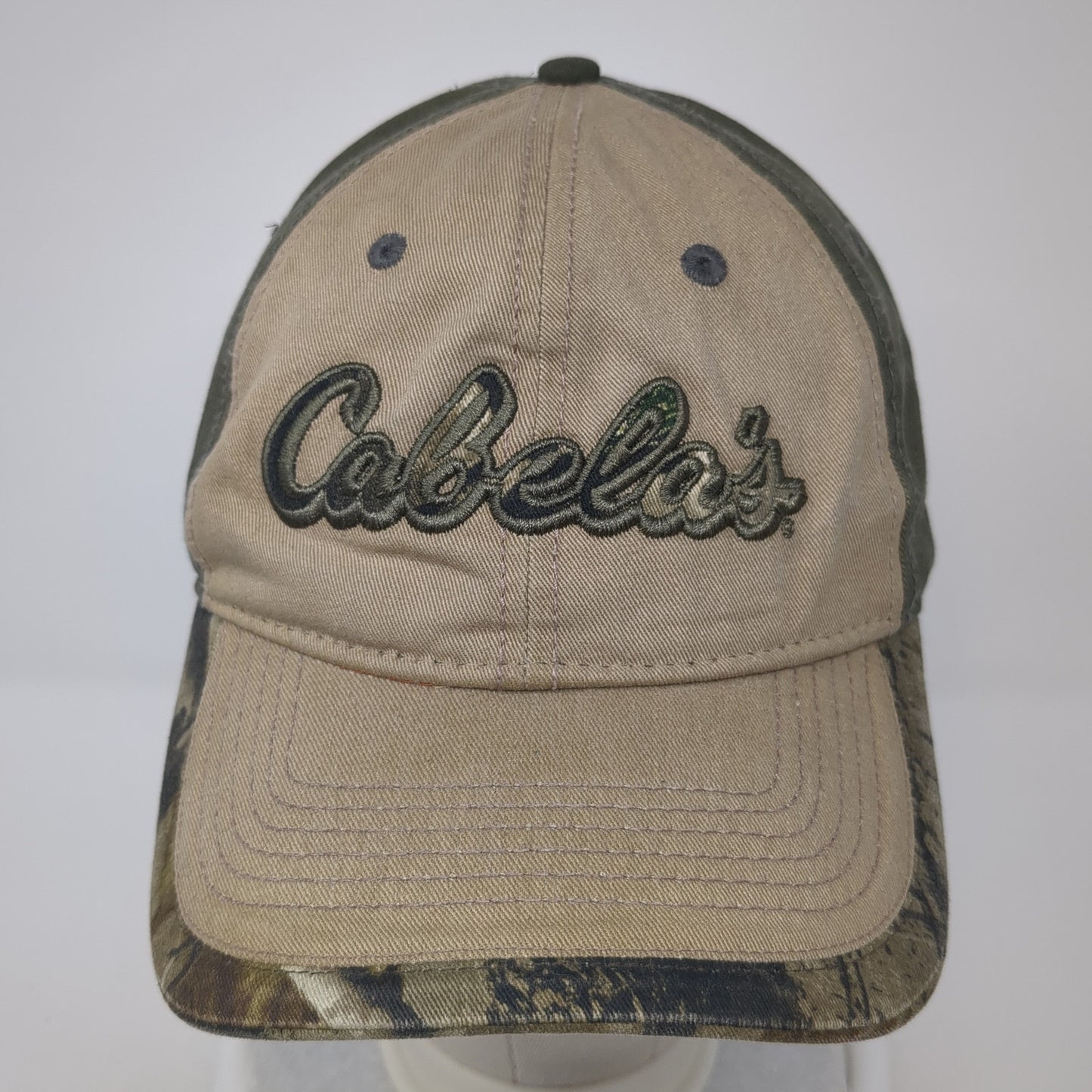 Cabela's Slideback Hat Multicolor One Size Adjustable Camo Trim Outdoor
