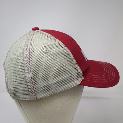 Wendy's Trucker Hat Red One Size Snapback Dave Thomas Foundation Mesh Back