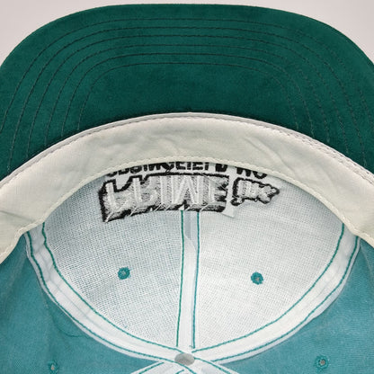 Mad Hatters Inc. Baseball Cap Green One Size Prime Inc Springfield MO Suede Brim