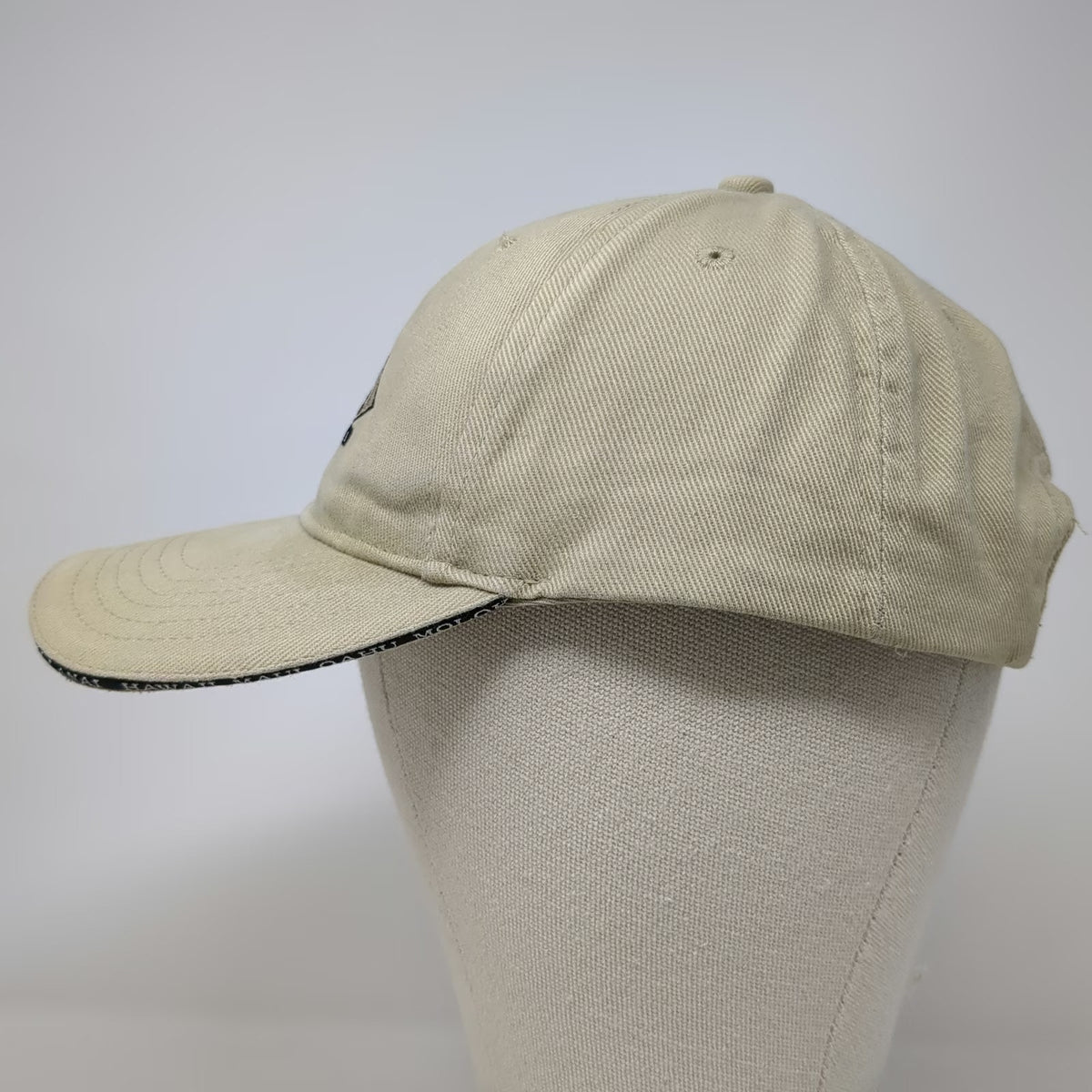 Surfware Hawaiian Classics Baseball Cap Beige OSFM Hawaii Wave Logo Hat Slide