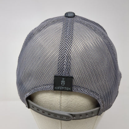 Kryptek Snapback Trucker Hat Camouflage OSFM Adjustable Mesh Back 6 Panel