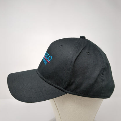 D'Arrigo California Snapback Hat Black OSFM Adjustable Embroidered Otto