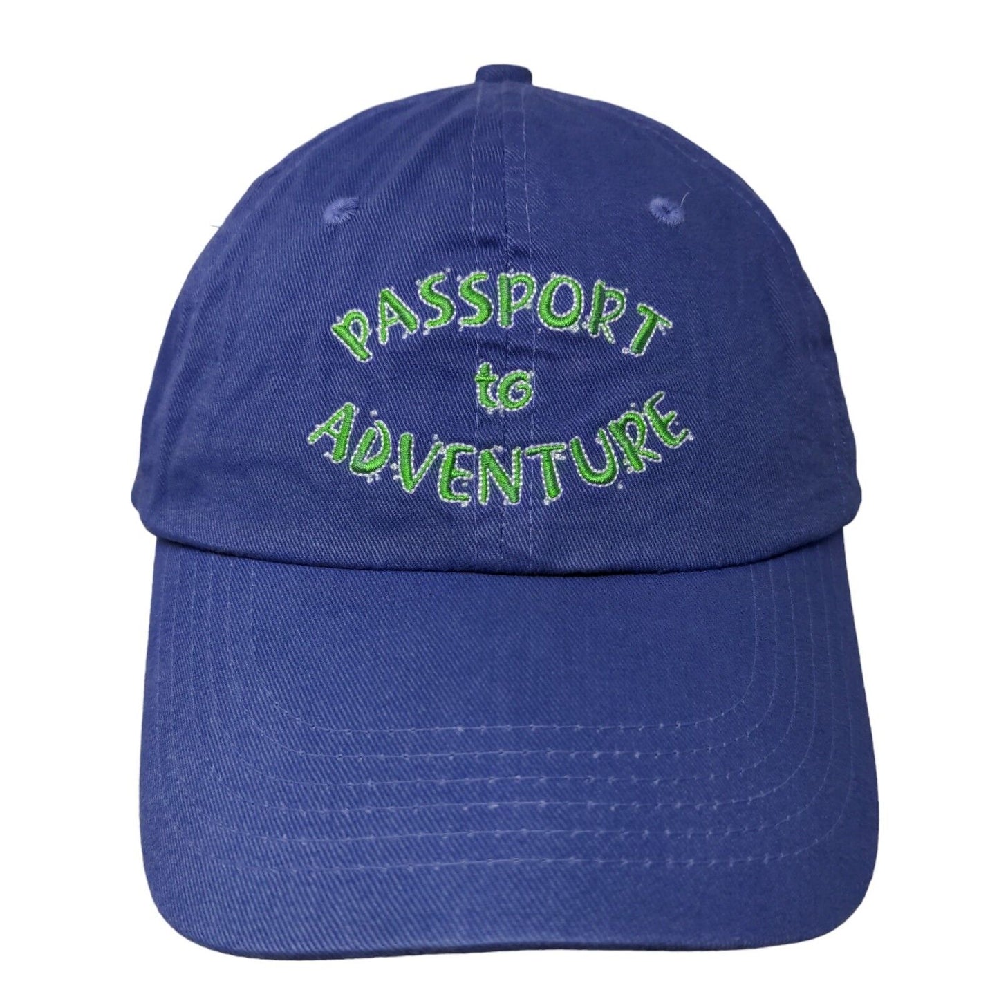 AT&T Broadband Men's Slideback Hat Purple Passport to Adventure 2002 Vintage