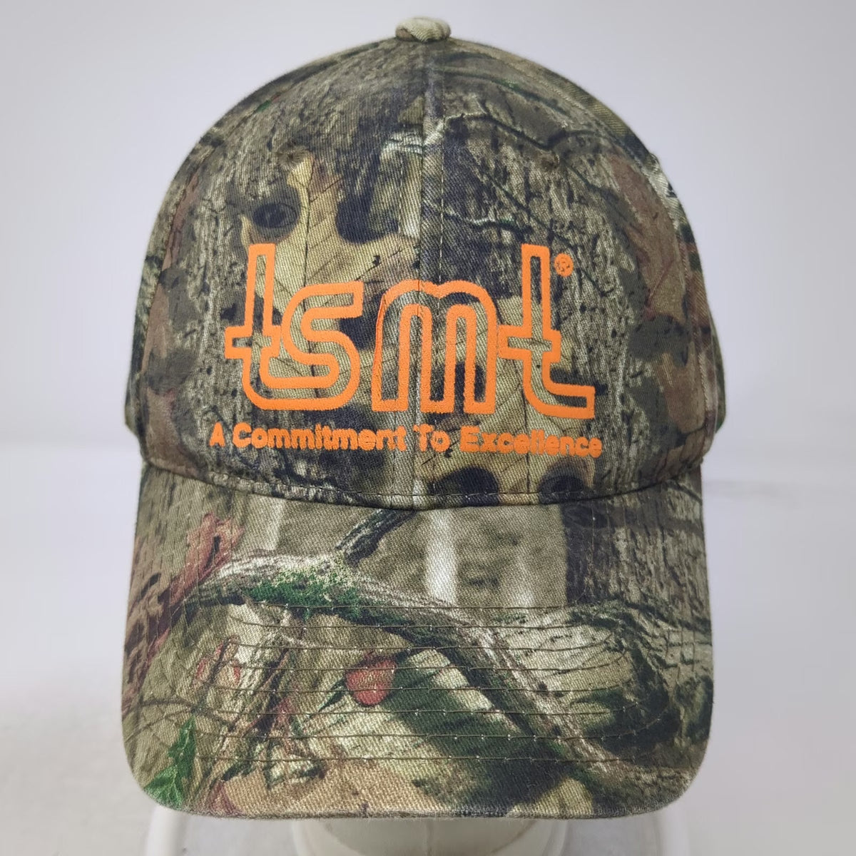 Signatures SMT Green Camo A Commitment To Excellence One Size Baseball Cap Hat