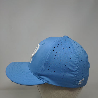 Champro Fitted Hat Blue Small-Medium Embroidered Laser Cut 6 Panel