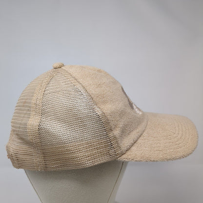 Divided by H&M Snapback Trucker Hat Tan One Size Flower Mesh Back