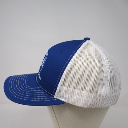 Eds Staub & Sons Trucker Hat Blue OS Adjustable Embroidered Mesh Back Richardson