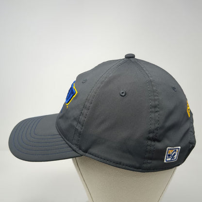 The Game Baseball Cap Gray One Size MSU Eagles EST 1887 Strapback College hat