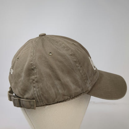 Coca-Cola Baseball Cap Brown White One Size Las Vegas Embroidered Hat Slideback