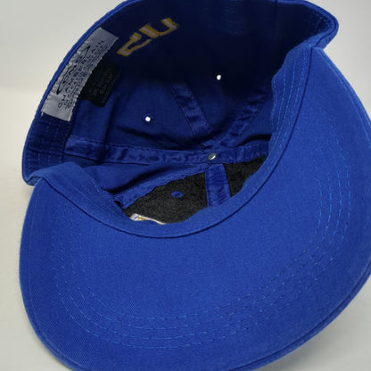 CMG Moog NASCAR 50 Years of Racing Blue Hat Baseball Cap M Stretch Fit Logo