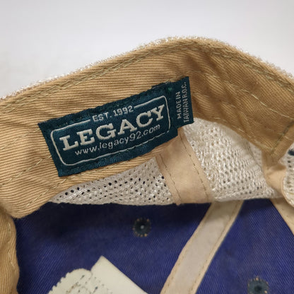Legacy Saloon #10 Deadwood SD Blue Trucker Hat One Size Mesh Snapback Patch