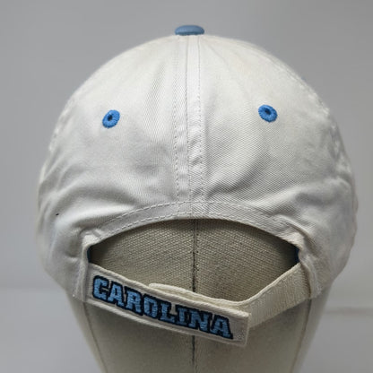 Top of the World North Carolina Tar Heels NCAA White Blue One Size Strapback Hat