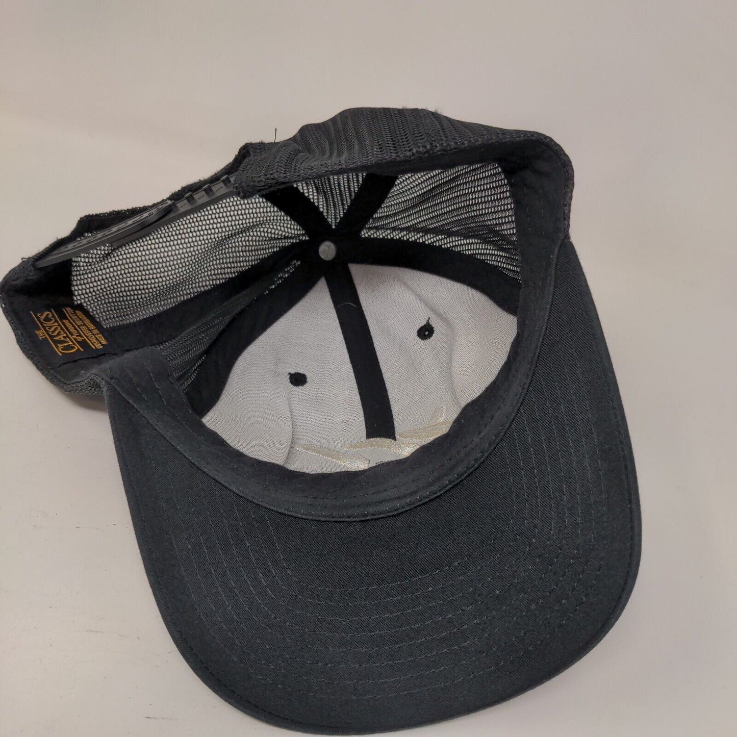 XCC Xuitcasecity Snapback Mesh Back Trucker Hat Black One Size Yupoong