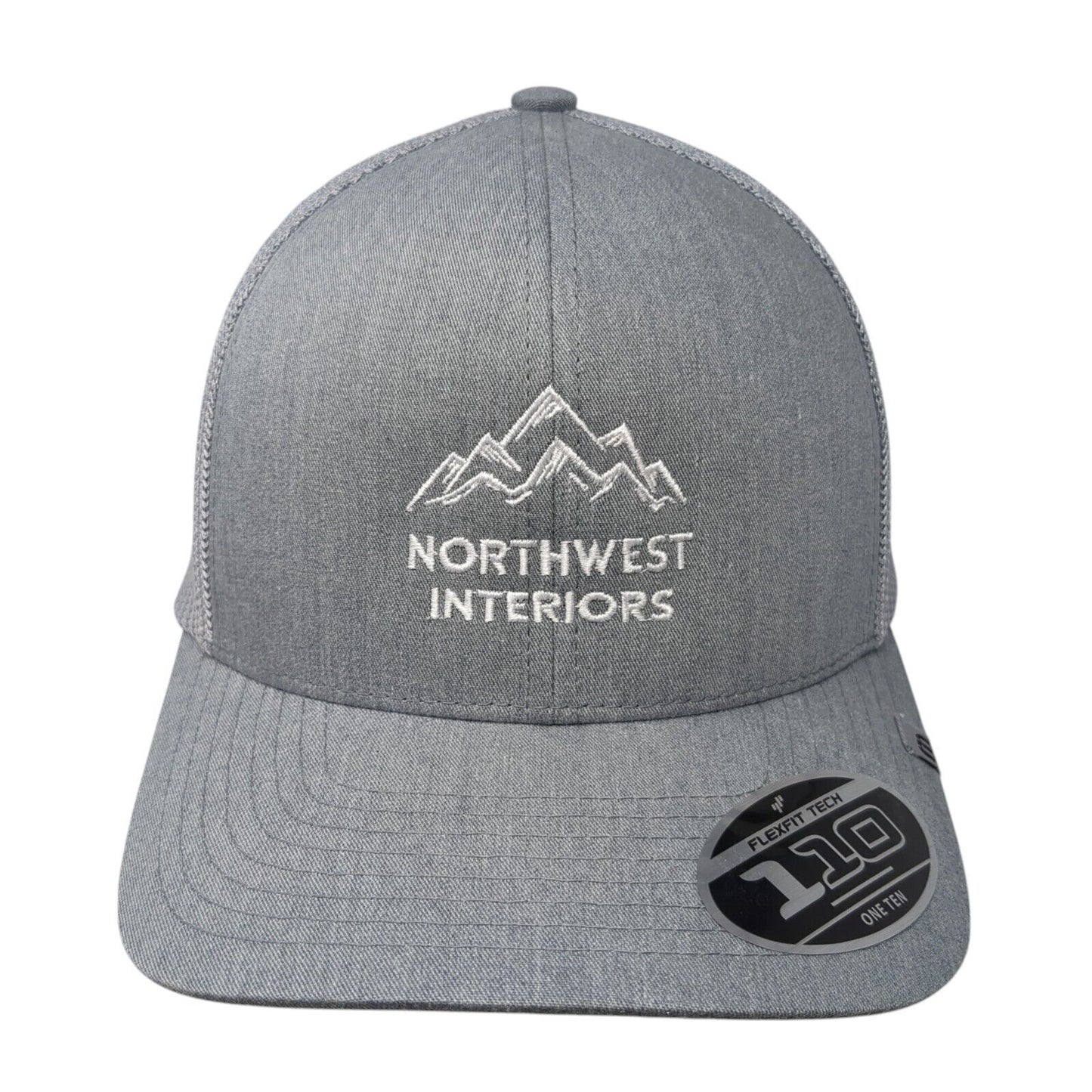 Northwest Interiors Snapback Cruz Trucker Hat Gray One Size Mesh Back
