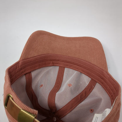 Universal Thread Slideback Hat Pink OSFA Adjustable Corduroy Blank