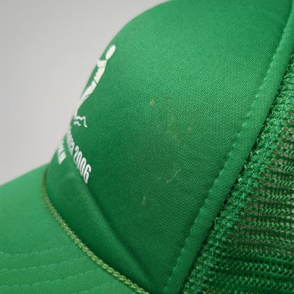 KC Trucker Hat Green One Size Crystalpalooza 2006 Enfield NH Water Skiing Mesh
