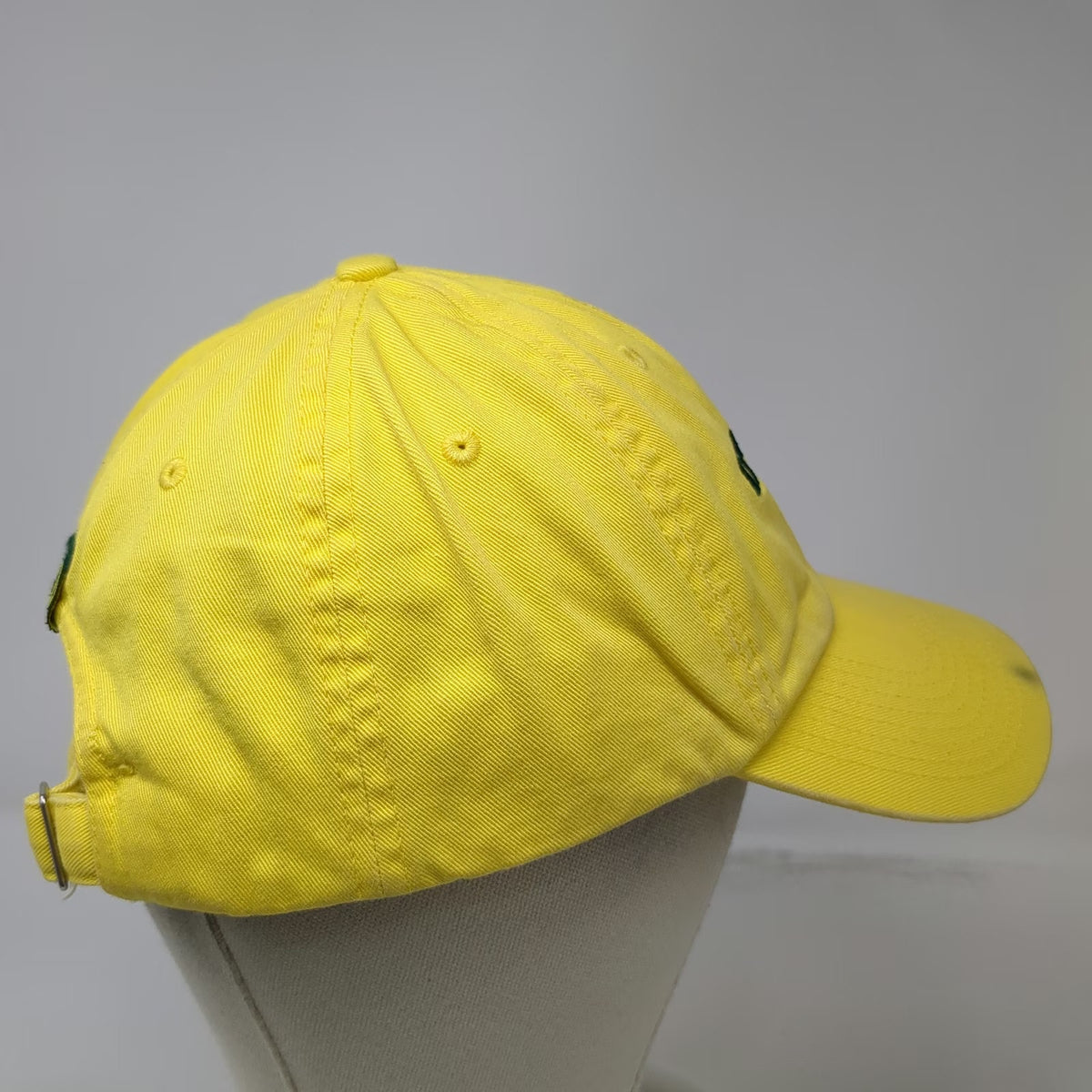 Nike Oregon Ducks NCAA Yellow Green One Size Cap Hat Adjustable Slideback Logo