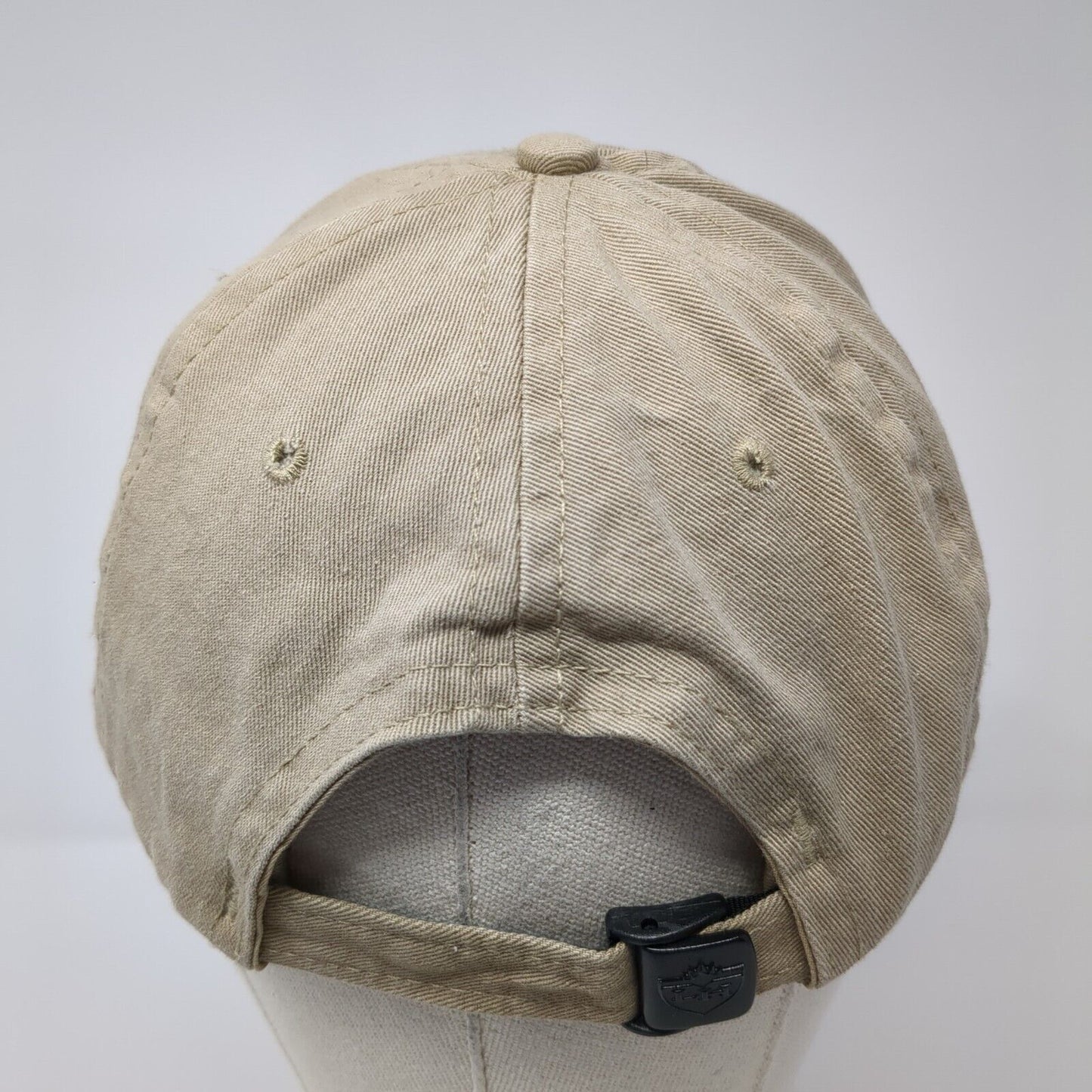 TP Torrey Pines Golf Course Slideback Hat Tan One Size Adjustable